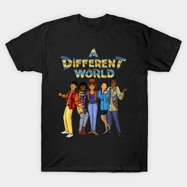 A different world color style T-Shirt by Jendralsambo